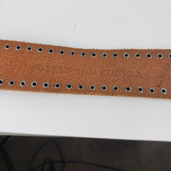 Forest and Culver Leather Belt Small - Picture 4 of 6